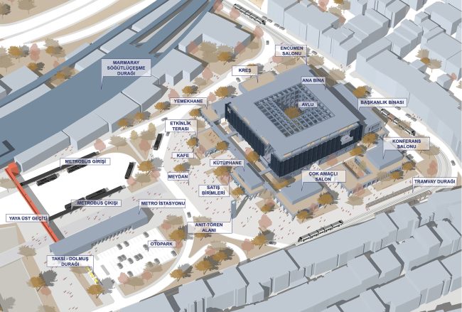 Kadık&ouml;y Belediyesi Hizmet Binası